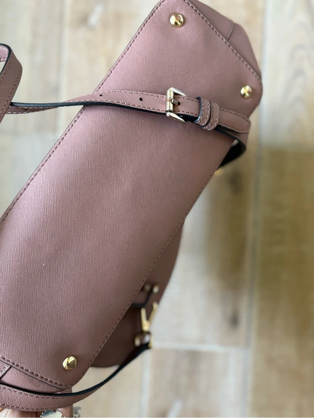 Michael Kors structured dome
